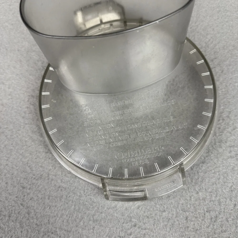 Cuisinart Deluxe 11 Food Processor Lid Only Replacement Part DLC-8 DLC-877BTX - Picture 2 of 4